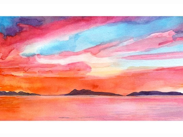 Islas Cies 84x31cm